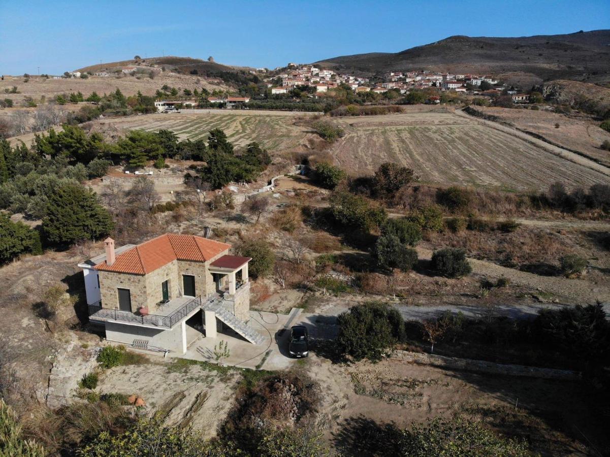 Villa Stone House Of Panos Kornos Esterno foto